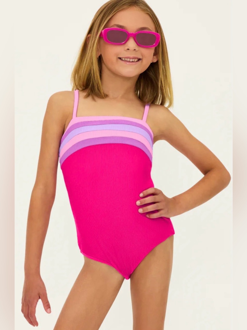 Beach Riot Girls Little Julia One Piece Swimsuit Size 2 NWT